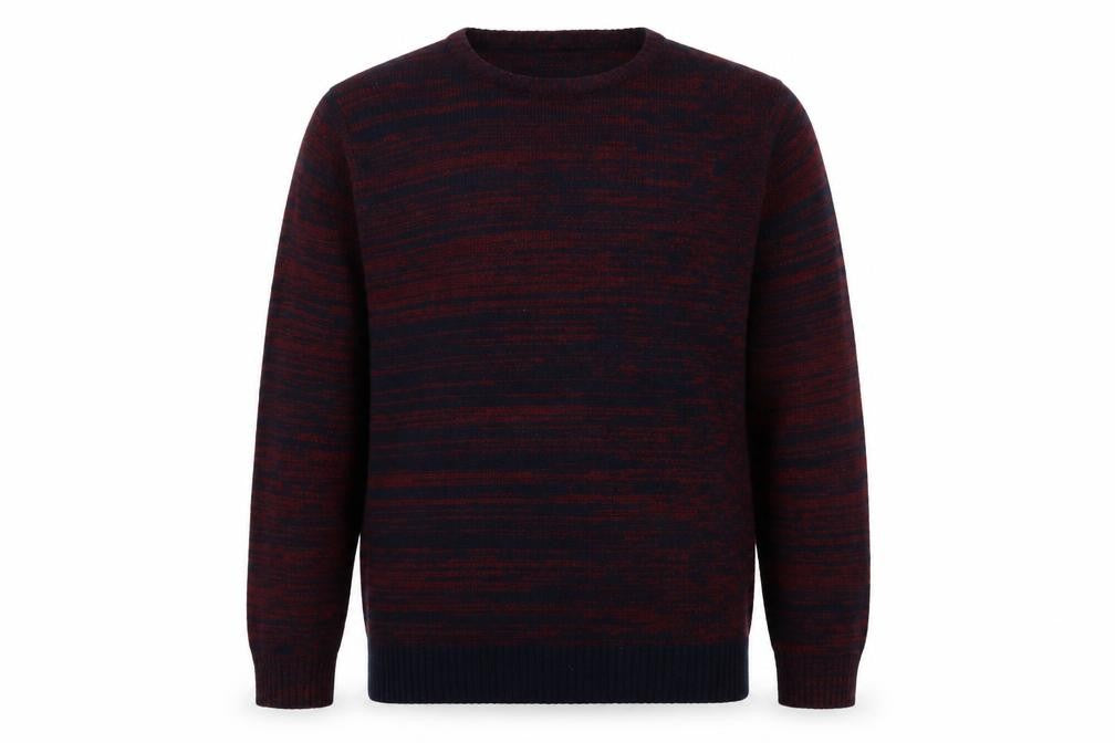 Front view of Criminal Men's Multicoloured Medium jumper