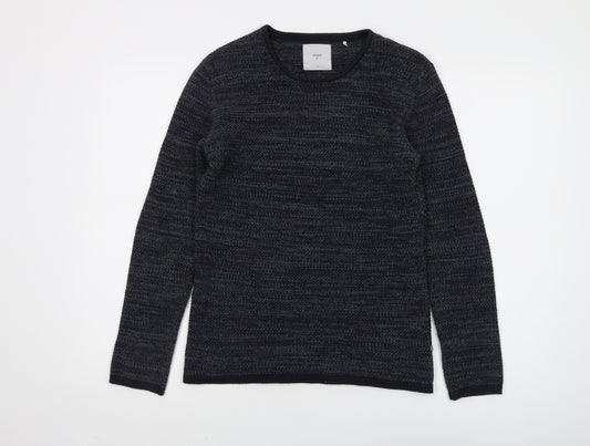 Minimum Women's Black XS Crew Neck Knit Pullover Jumper