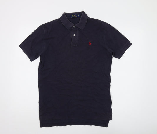 Ralph Lauren Men's Blue Polo Shirt S