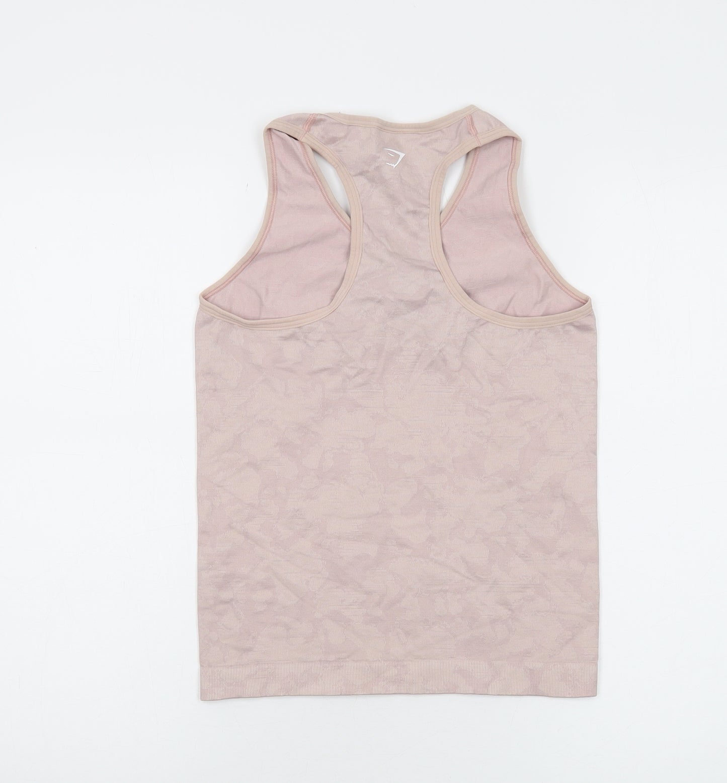 Gymshark Women's Beige Tank Top - Medium Size