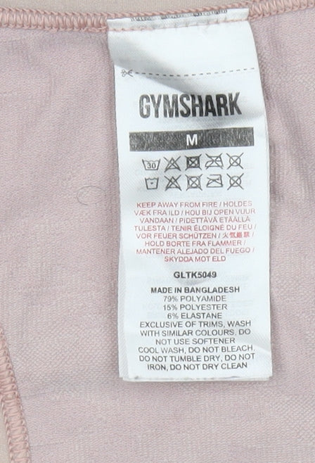 Gymshark Women's Beige Tank Top - Medium Size