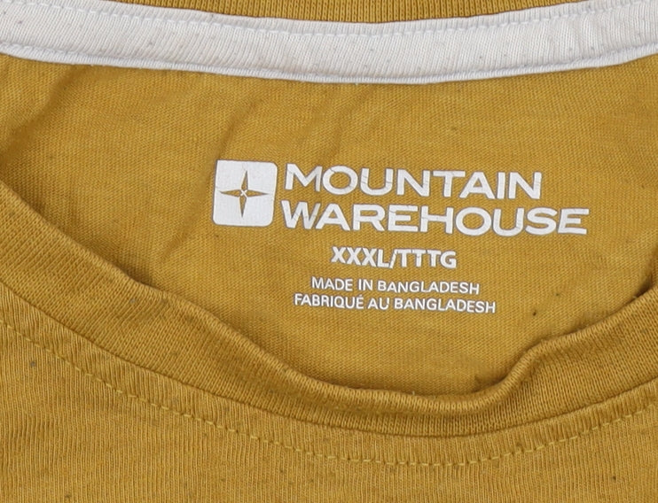 Mountain Warehouse Men's Brown 3XL Graphic T-Shirt