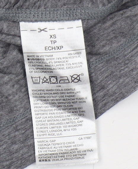 GapFit Women’s Grey Camisole Tank XS Maternity