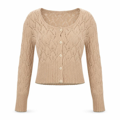 Twinset Women’s Beige Cardigan S Button Knit Jumper