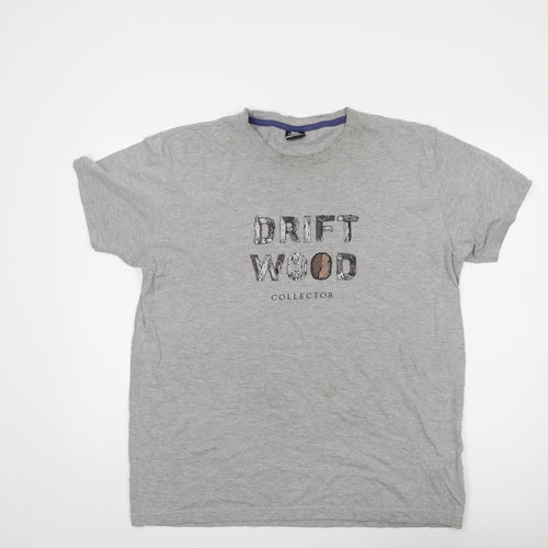 Trespass Men’s Grey XL Graphic Print T-Shirt