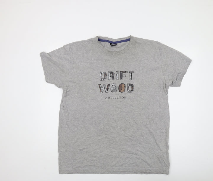 Trespass Men’s Grey XL Graphic Print T-Shirt