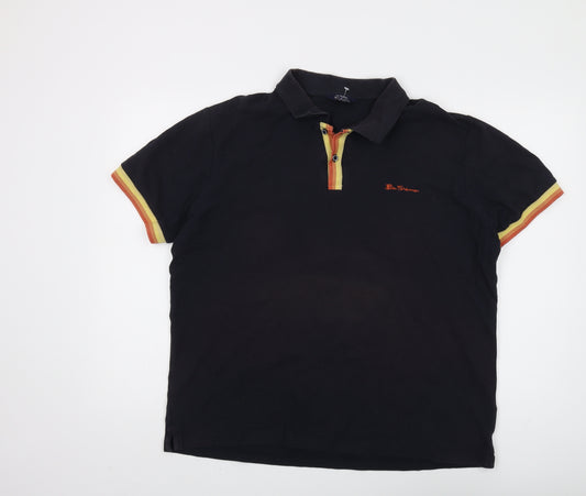 Ben Sherman Men's Black XL Polo Shirt