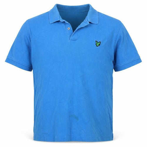 Lyle & Scott Men's Blue XL Polo Shirt Logo Accented