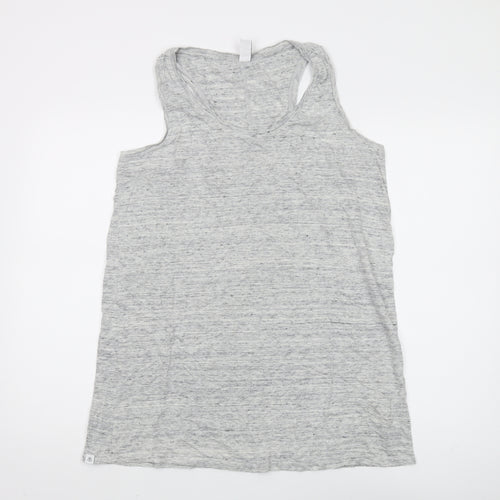 FatFace Men's Grey Sleeveless V-Neck T-Shirt M