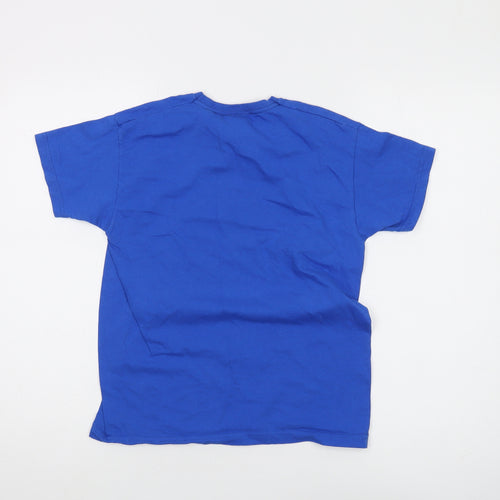Fortnite Boys Blue Medium Graphic Print T-Shirt