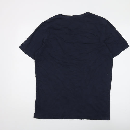 Jack & Jones Men's Blue XL Short Sleeve T-Shirt
