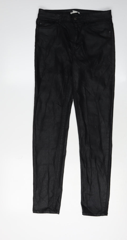 H&M Women's Black Skinny Jegging Trousers