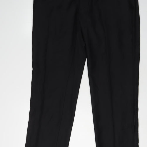 John Lewis Black Men's Dress Pants, Size Large