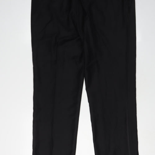 John Lewis Black Men's Dress Pants, Size Large