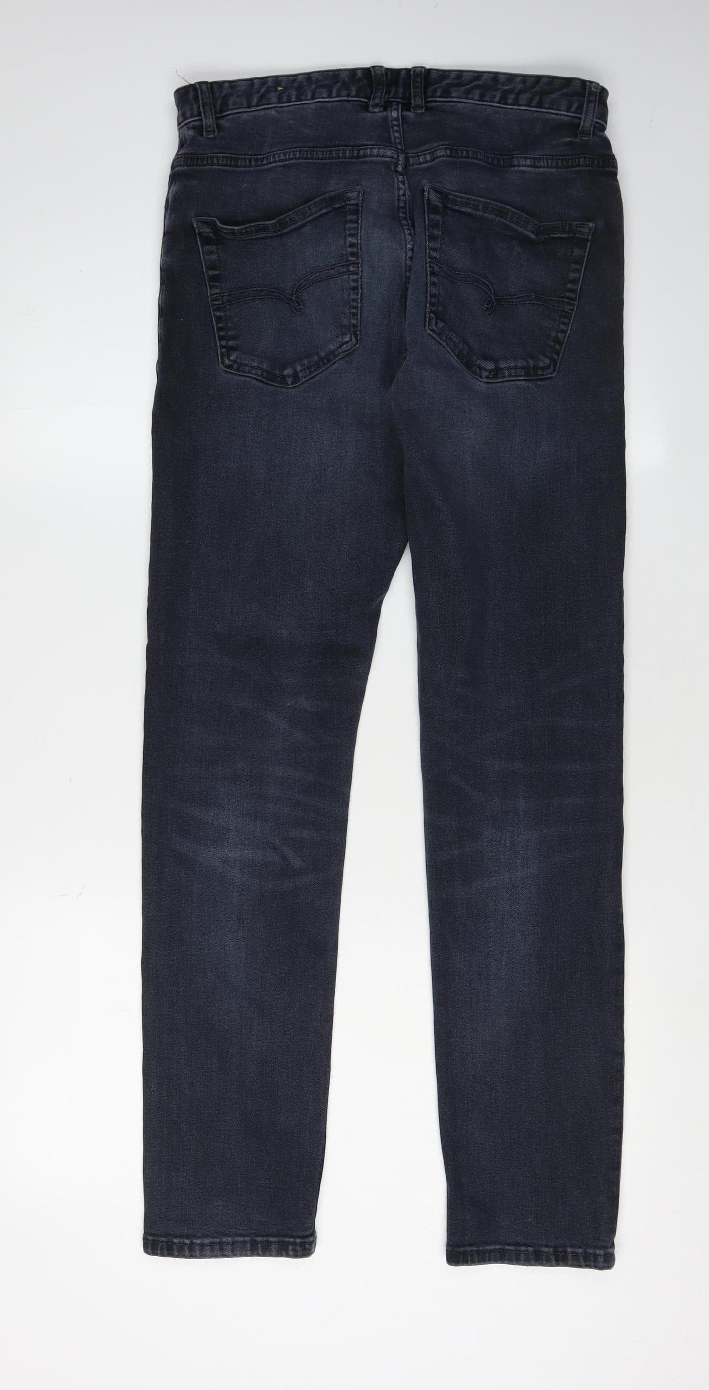 Next Men's Black Skinny Jeans Size 30