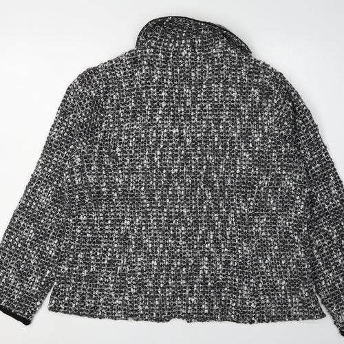 Monsoon Women's Multicoloured Bouclé Blazer 22