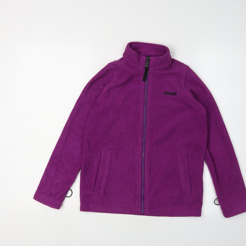 TOG 24 Girls Purple Puffer Jacket 12 Years Winter