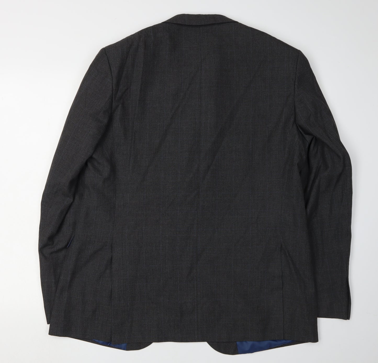 Cedar Wood State Men's Grey Check Blazer Size 44R