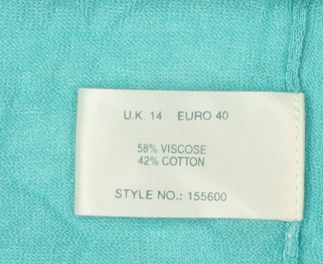 Kaliko Women's Green Cardigan Size 14