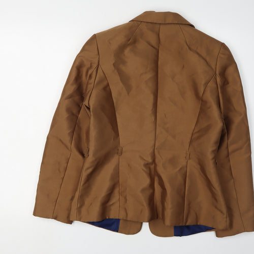 H&M Women's Brown Blazer, Size 12, Classic Fit