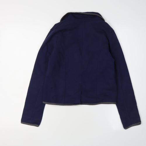 Next Girls Blue Cotton Blazer, 12 Years - Casual Style