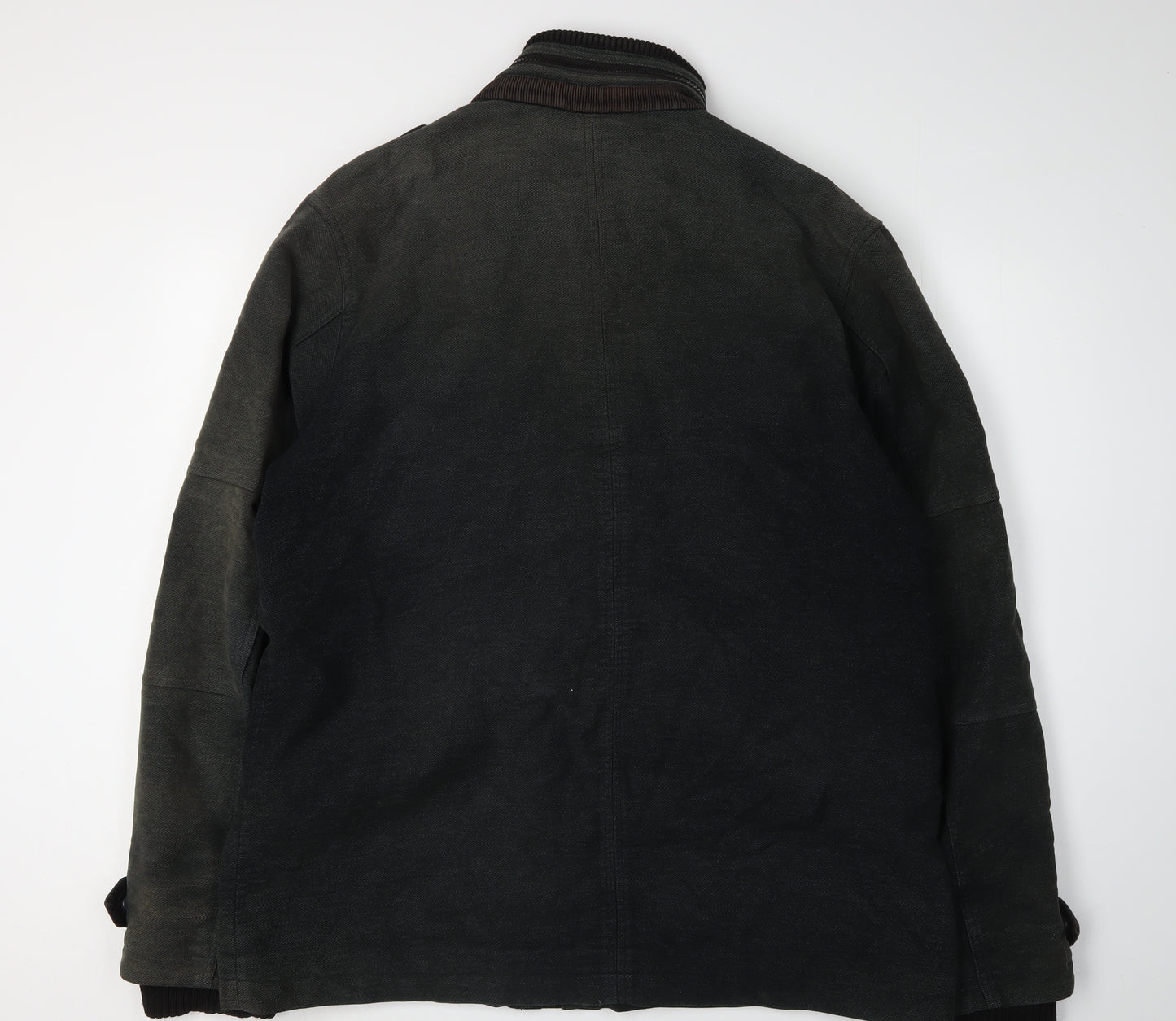 Next Men's Black Military Jacket XL