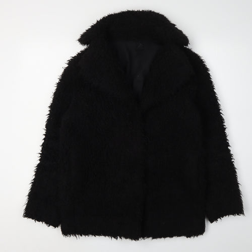 Topshop Women's Black Basic Jacket Size 6