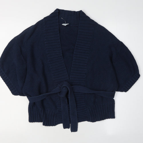 Oasis Women's Blue Cardigan, Size 12, Cotton Blend