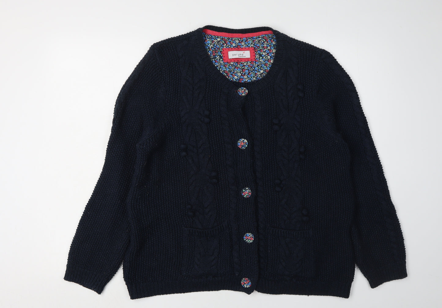Marks and Spencer Women's Blue Cardigan UK 16