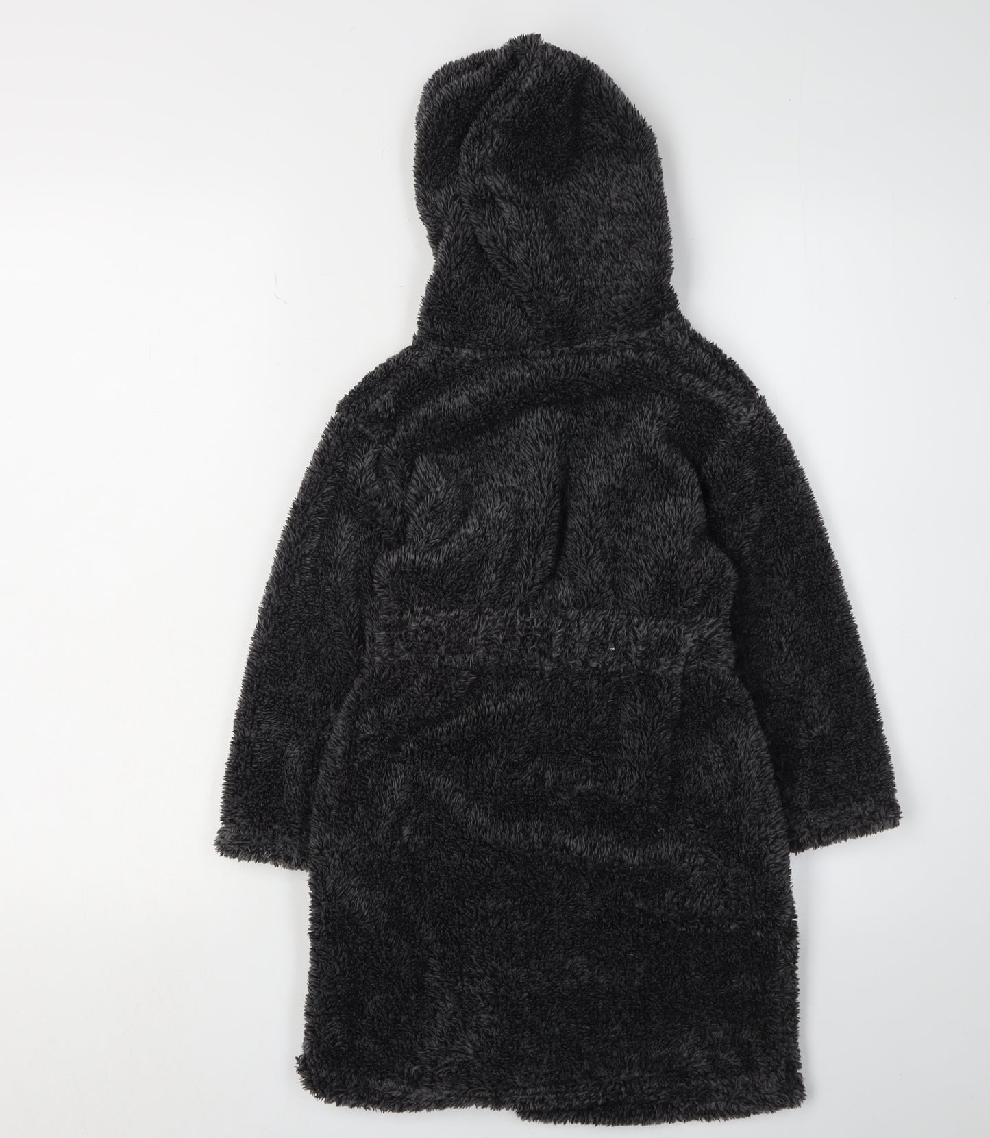 Manchester City Boys Black Robe, Hooded 4-5Y Polyester