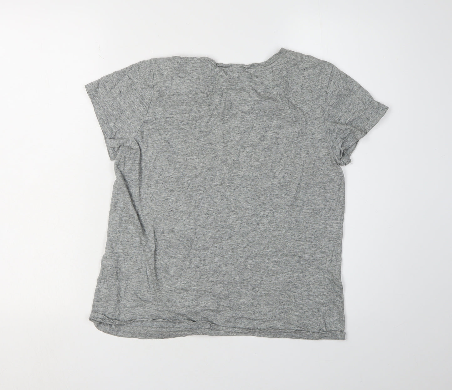Levi's Unisex Grey Cotton T-Shirt - Size M
