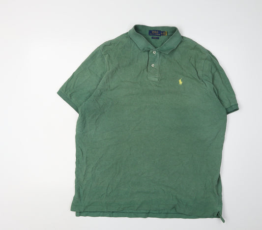 Polo Ralph Lauren Men's Green XL Polo Shirt