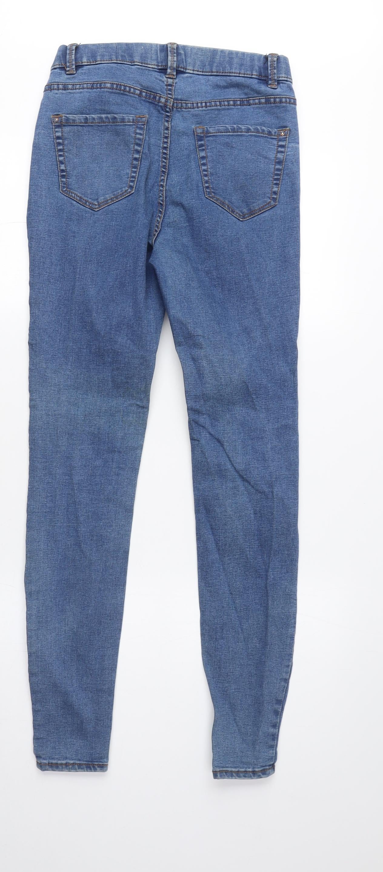 New Look Women's Blue Skinny Jeans Size 6