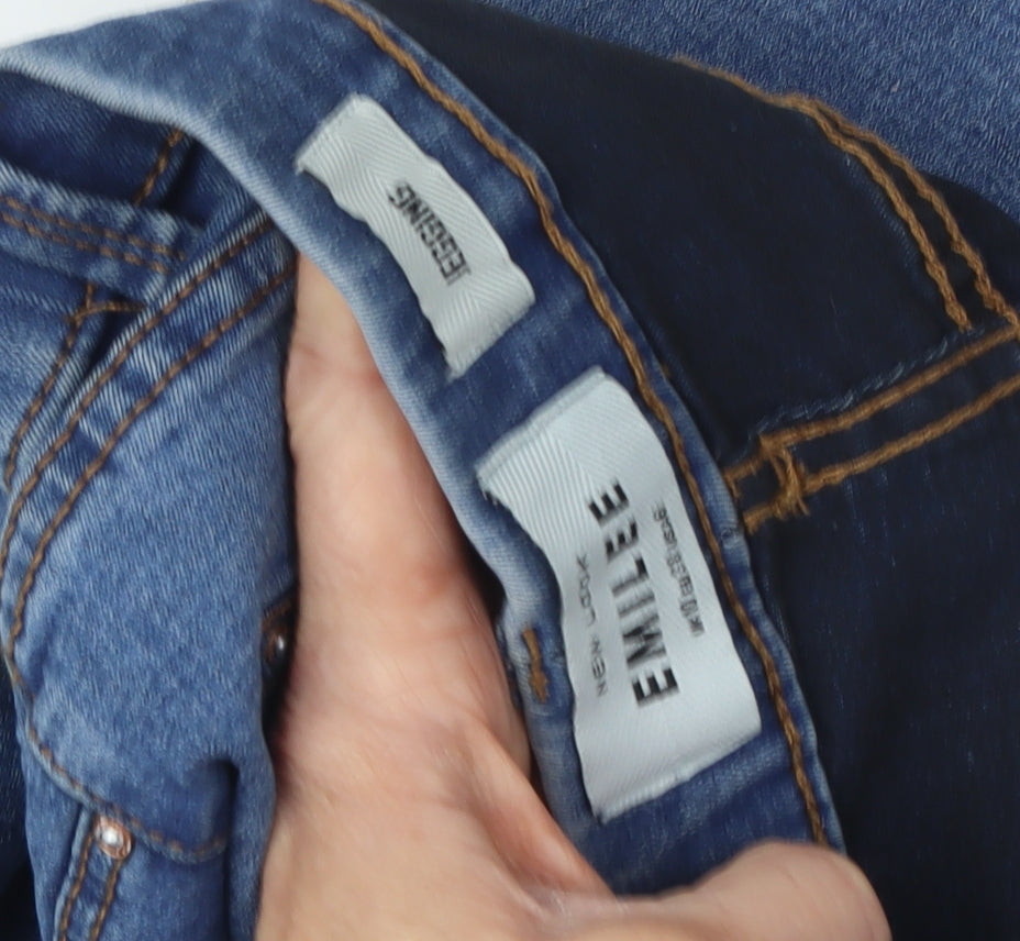 New Look Women's Blue Skinny Jeans Size 6