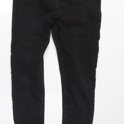 Yazmin Women's Black High Waist Skinny Jeans, Size 12