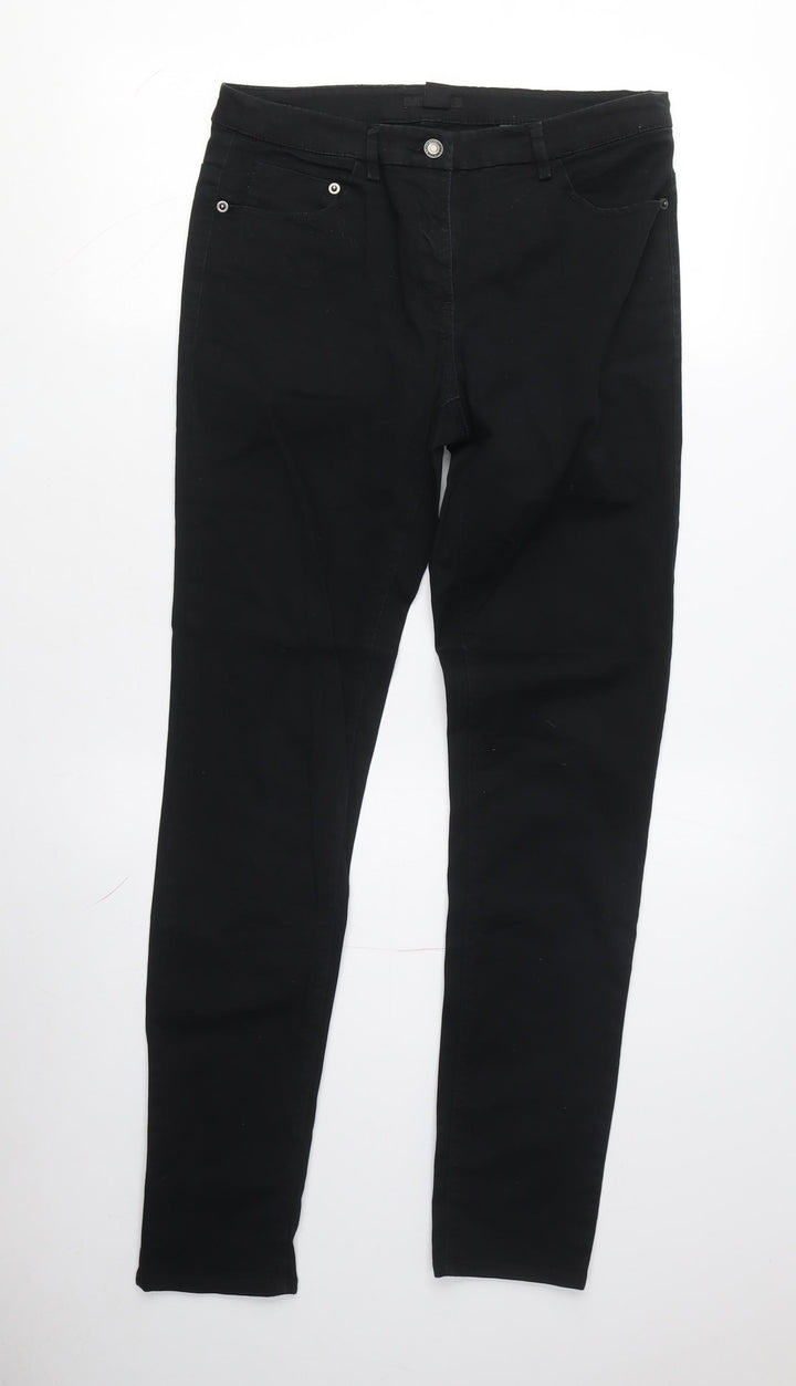 Women's Black Skinny Jeans, Size 10, Slim Fit