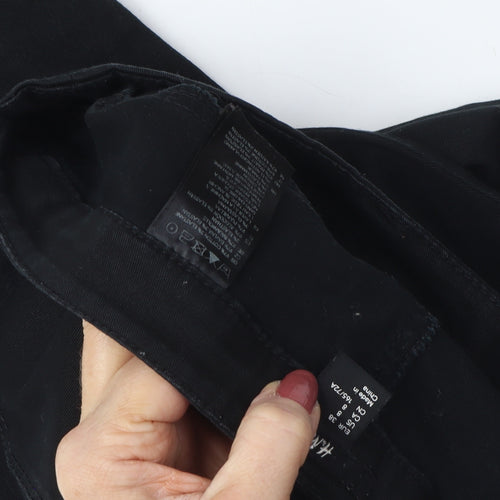 Women's Black Skinny Jeans, Size 10, Slim Fit