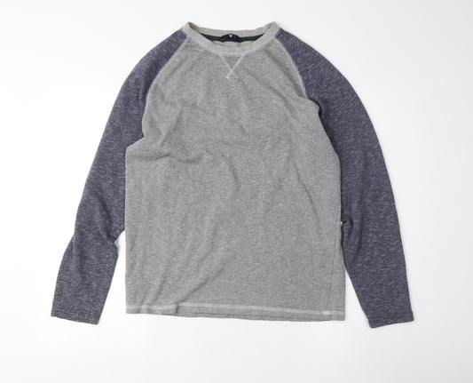 Very Men's Grey Pullover Sweatshirt, Size M