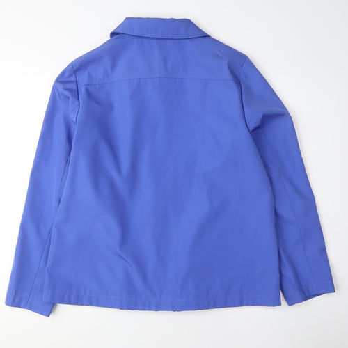BNW Collection Unisex Blue Jacket, Medium, Collared