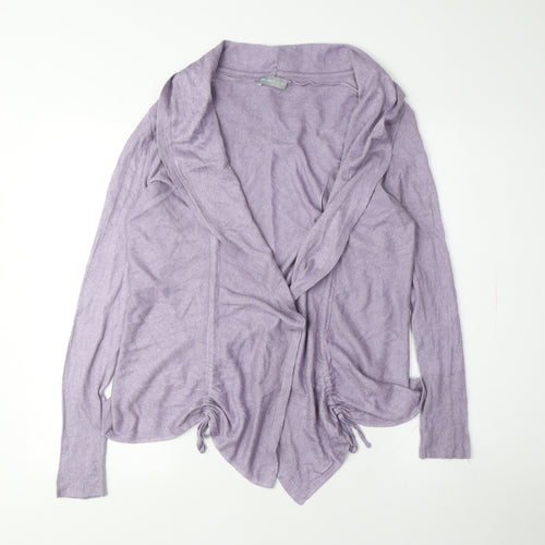 Per Una Women's Purple Cowl Neck Cardigan, Size 16