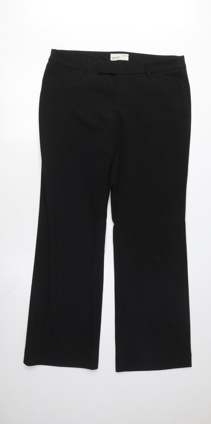 Esprit Women's Black Dress Pants Size L Business Casual