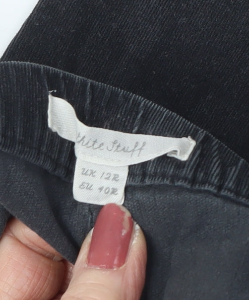 White Stuff Women's Black Corduroy Jeggings