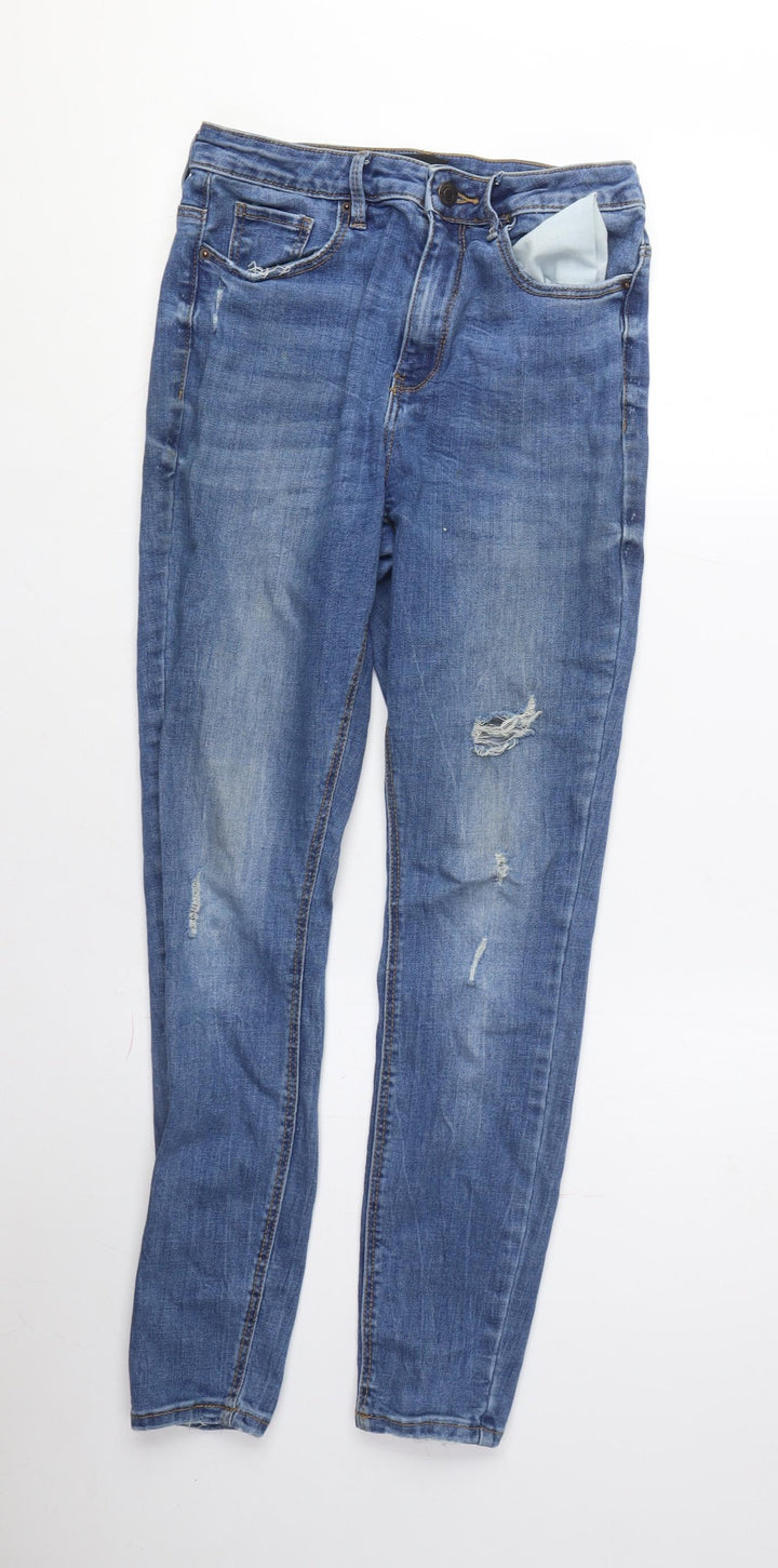 Vero Moda Women's Blue Boyfriend Jeans - Size 2
