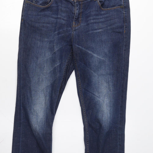 Joe's Jeans Women's Blue Straight Regular Fit