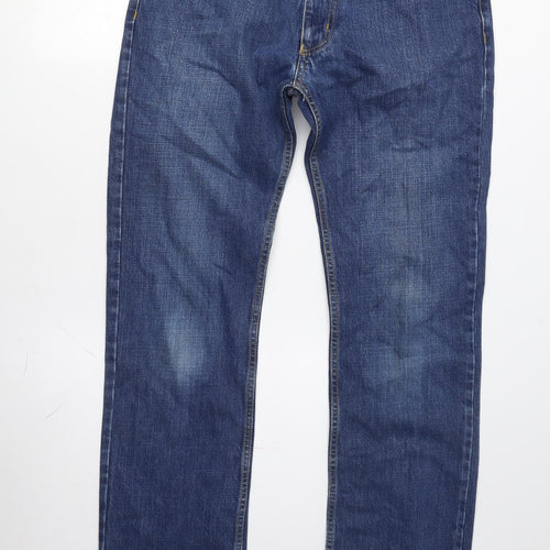Joseph Turner Men's Blue Straight Jeans 32R