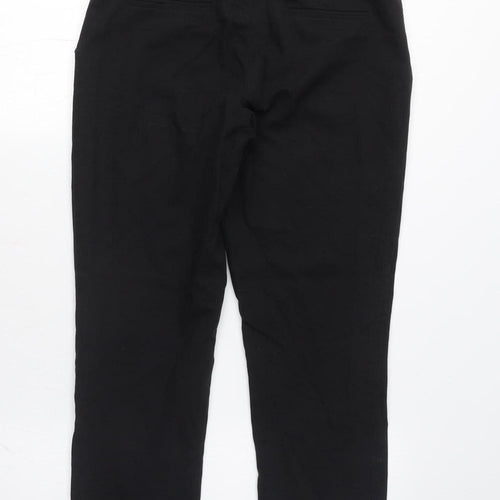 Topshop Women's Black Straight Trousers Size 8