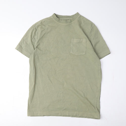 The Stooges Men's Green XS Crew Neck T-Shirt