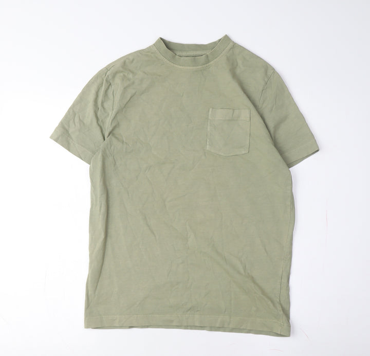 The Stooges Men's Green XS Crew Neck T-Shirt
