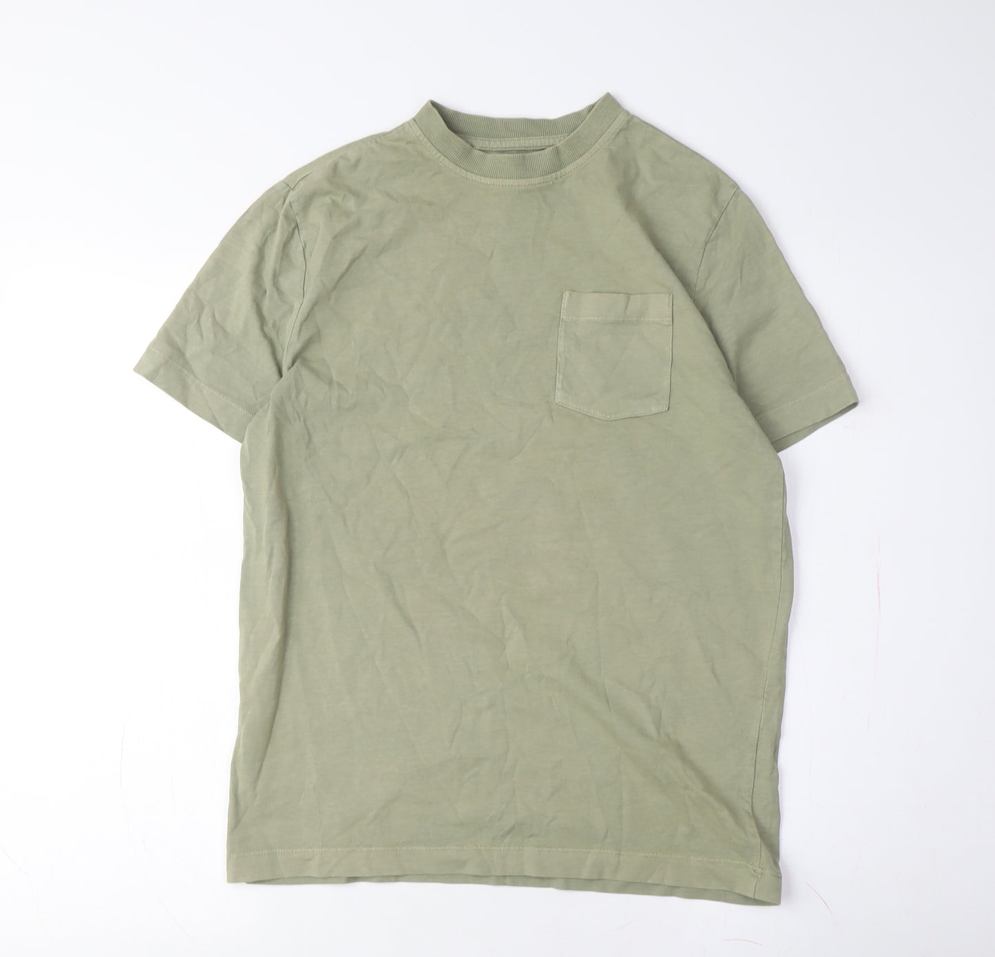 The Stooges Men's Green XS Crew Neck T-Shirt