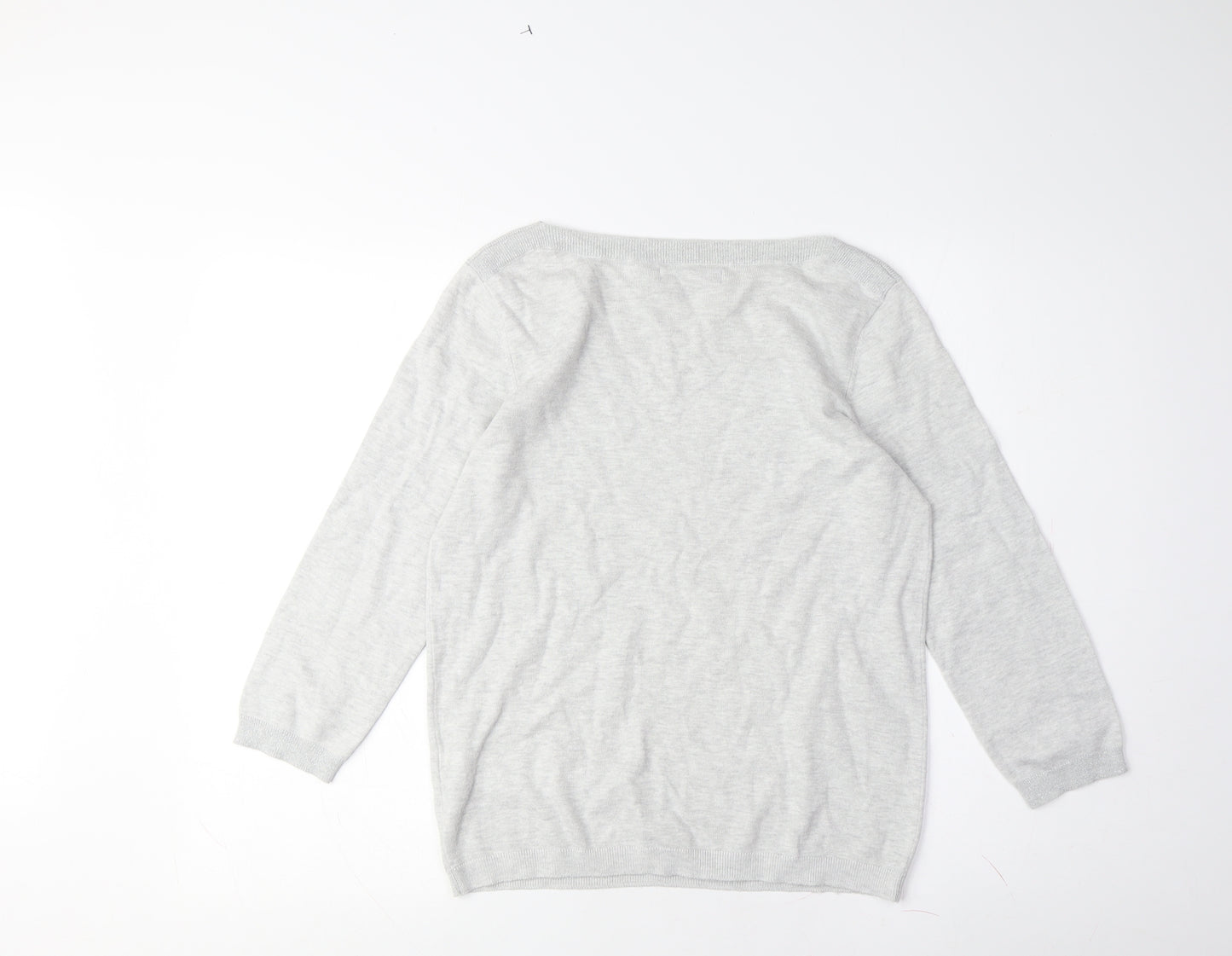 Reserved Women's Grey Medium Pullover Jumper